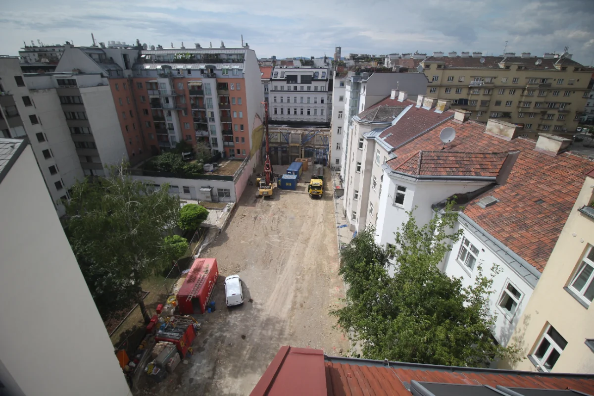 Grundstück und Bebauung in Wien